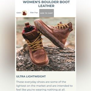 Lems zero drop ultra light Boulder style Boots